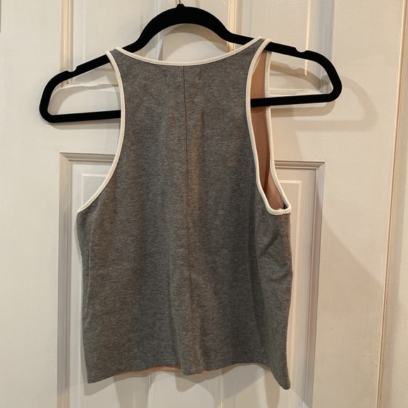 Madewell Pink/Gray Tank Top - Size L - EUC - Picture 3 of 3